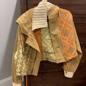 Free People Zip Up Jacket (Size XS)